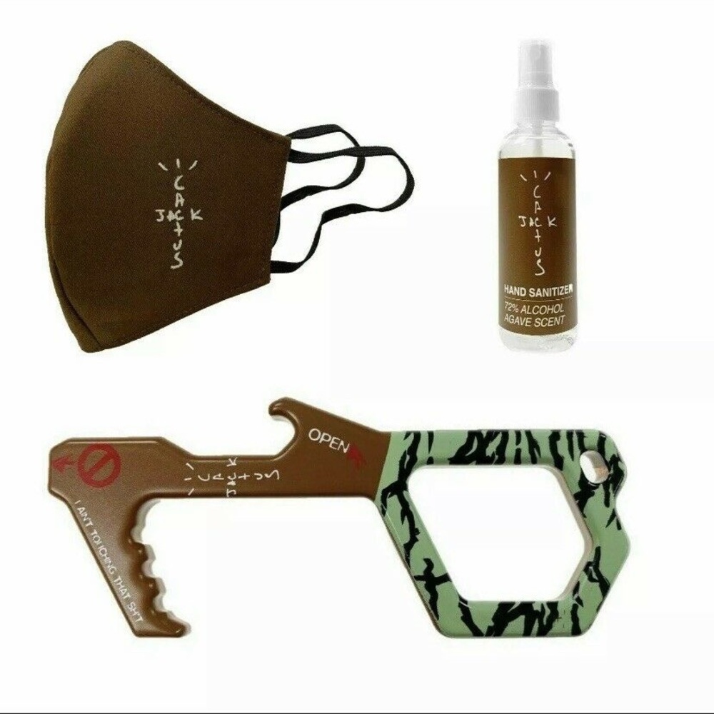 Travis Scott Face Mask Safe Touch health Bundle